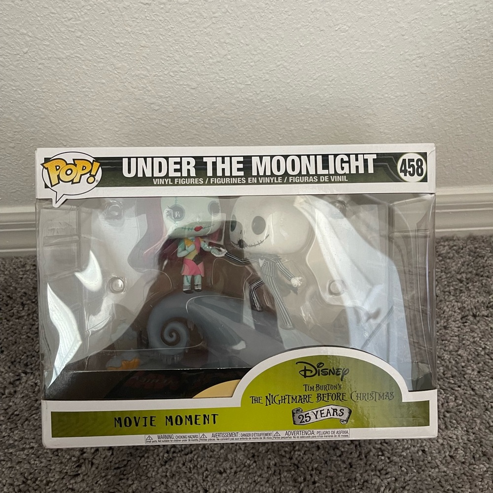 Under The Moonlight Jack 458 Jack Sally Nightmare Before Christmas